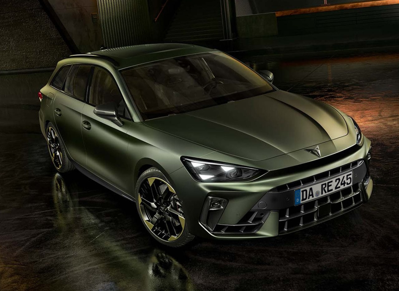 Parkende CUPRA Leon SP Tribe Edition