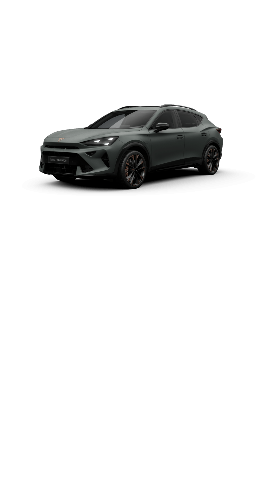 CUPRA - FORMENTOR - Enceladus Grey - 19" Leichtmetallfelgen "Artic Black/Copper" glanzgedreht