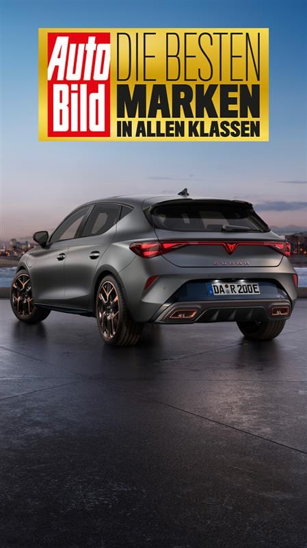 Der CUPRA Tavascan und die Auto Bild Auszeichnung. 