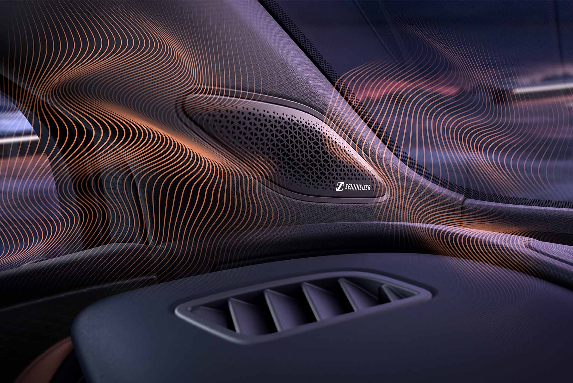 CUPRA Tavascan mit innovativer Technologie und Immersive by Sennheiser Audio.