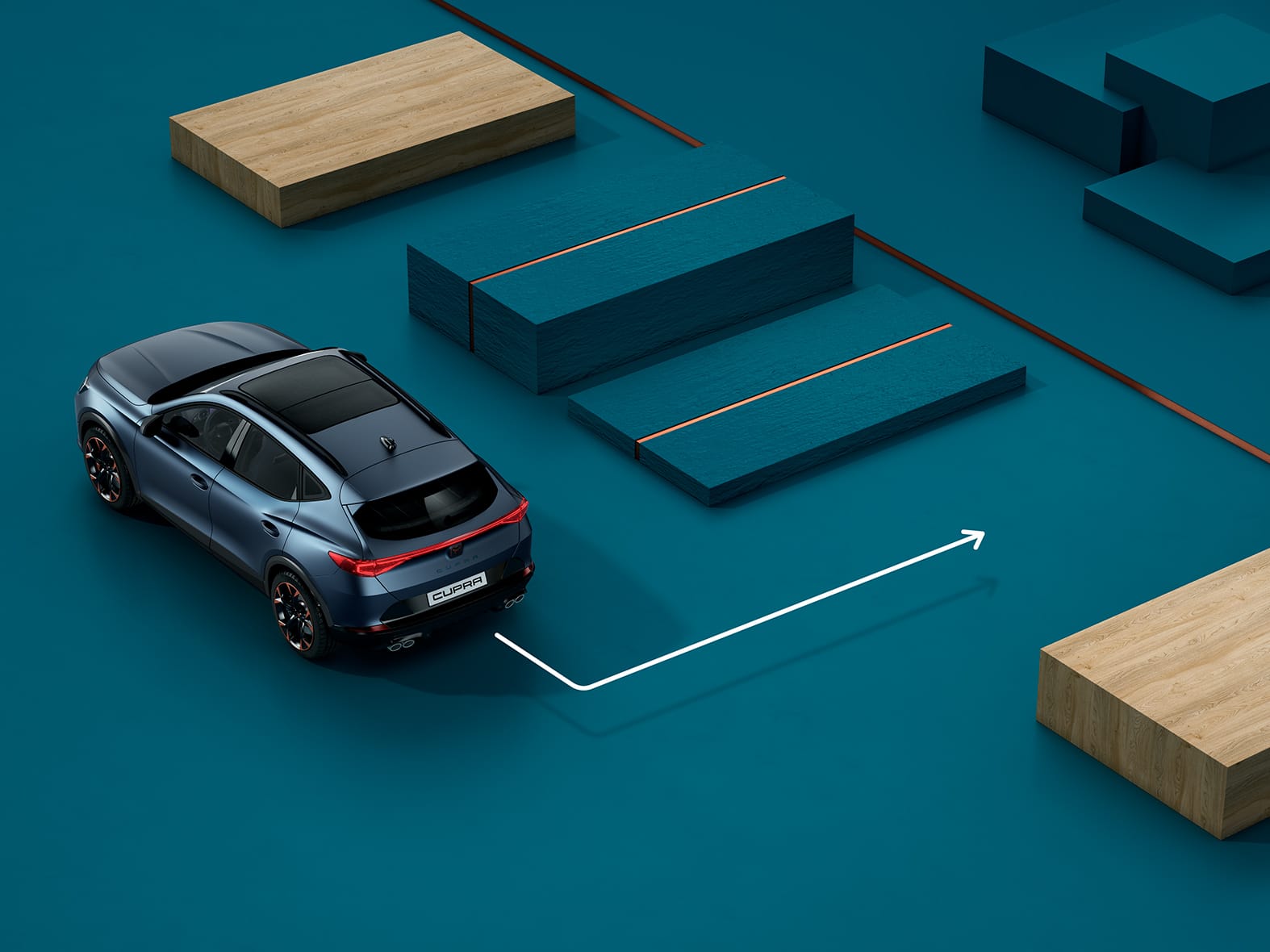 Neuer CUPRA Leon Sportstourer eHybrid mit Parklenkassistenten