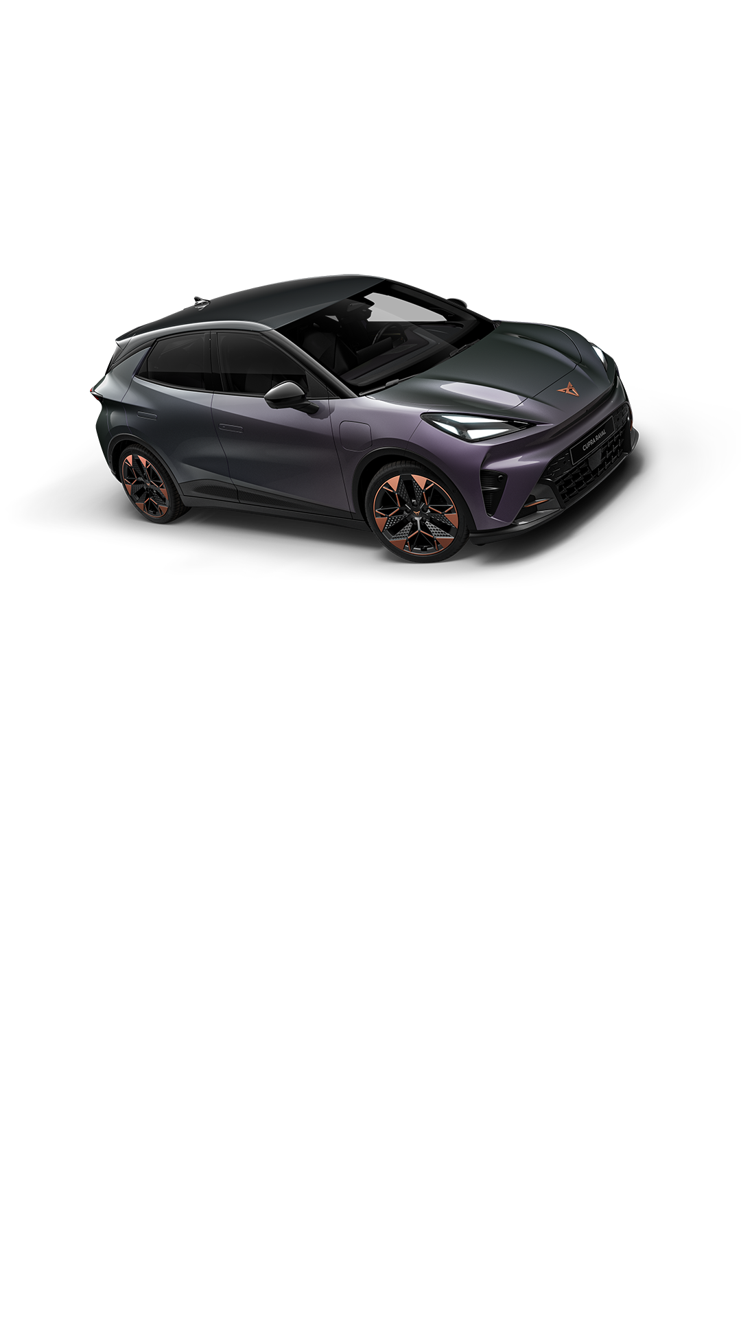 CUPRA - Raval - Plasma - 19” Leichtmetallräder "VANDAL Black/Copper", glanzgedreht