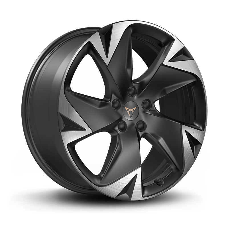 19“ Leichtmetallräder „VULCANO Black/Silver“