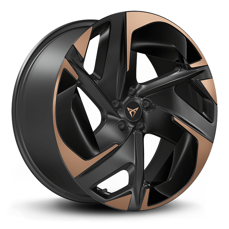 21“ Leichtmetallräder „KATLA Black/Copper“